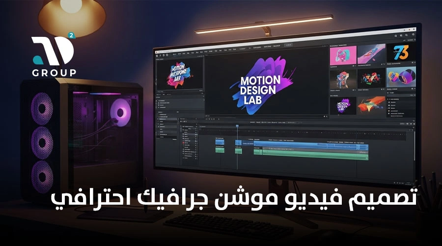 تصميم فيديو موشن جرافيك احترافي